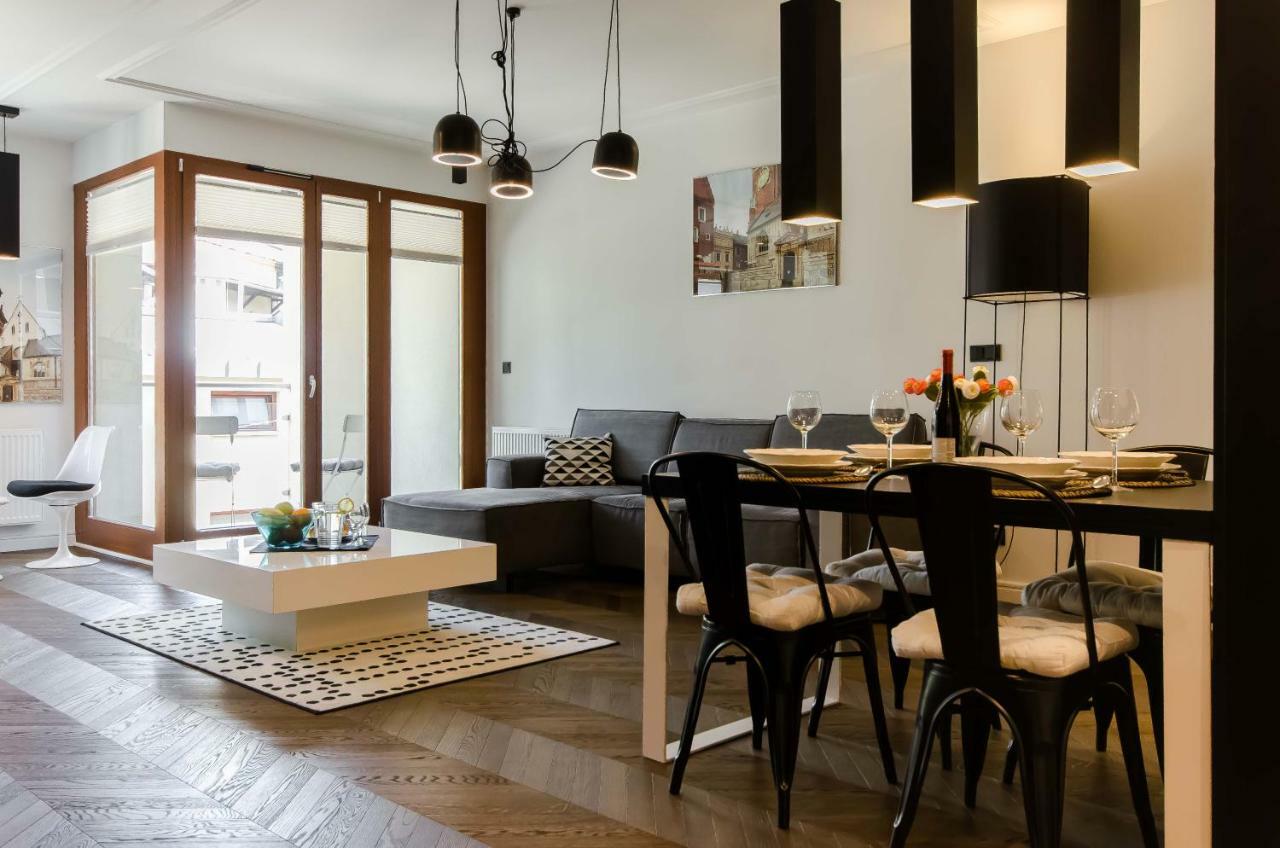 Central Kazimierz Apartment With Balcony Krakow Exterior photo
